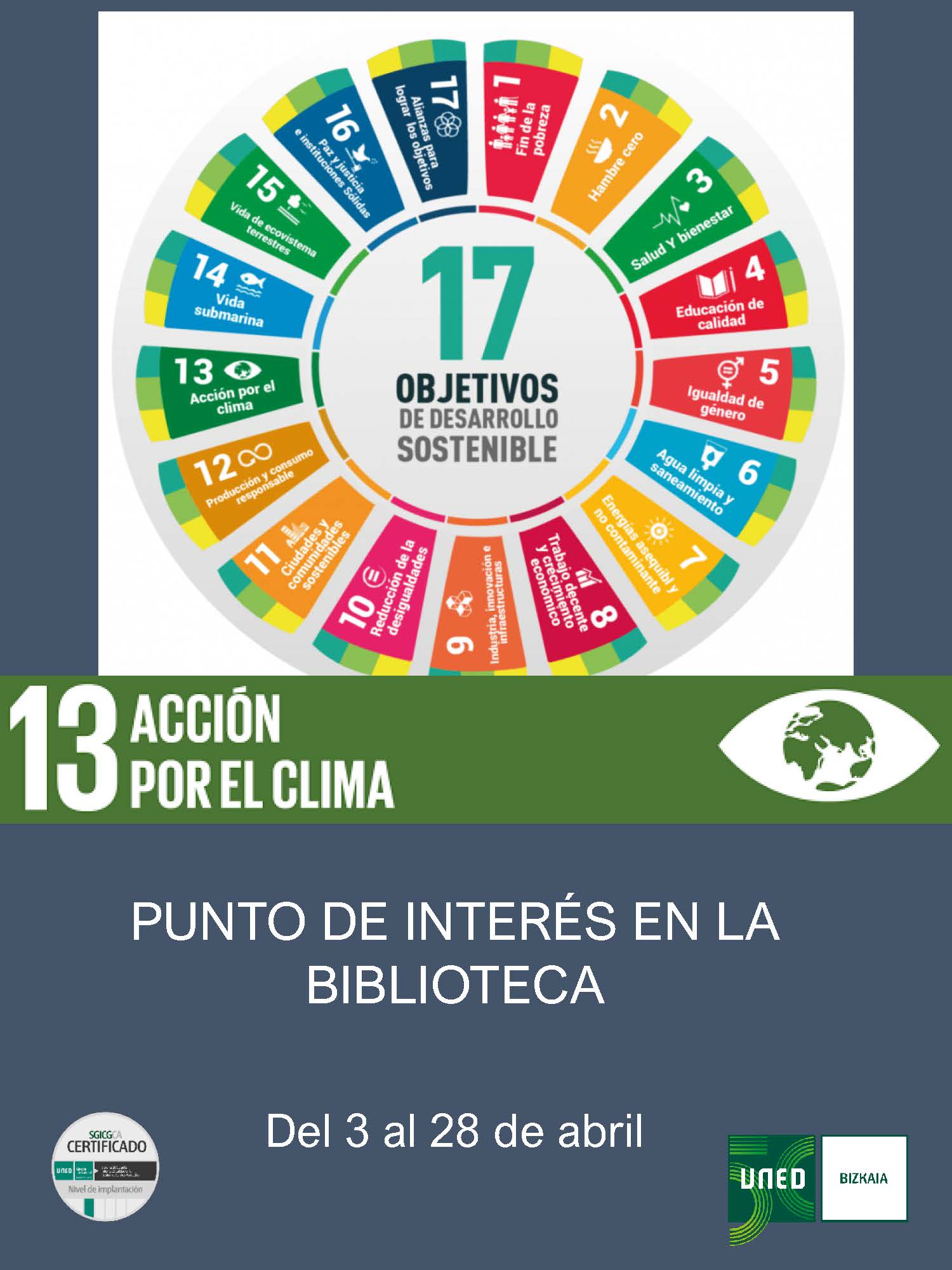 Imagen Dosier Objetivos de Desarrollo
                        Sostenible. Objetivo 13:Acción por el Clima